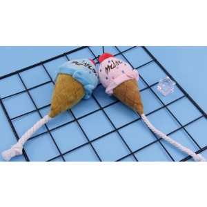 아이스크림 강아지 봉제인형 장난감